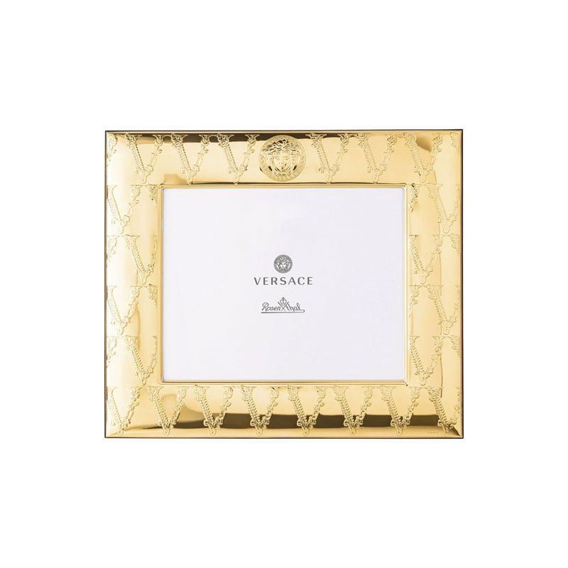 VERSACE PORTAFOTO ORIZZONTALE VHF9 GOLD - VARIE MISURE VERSACE PORTAFOTO ORIZZONTALE VHF9 GOLD - VARIE MISURE