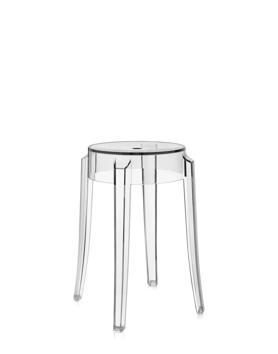 Kartell Sgabello Charles Ghost Trasparente