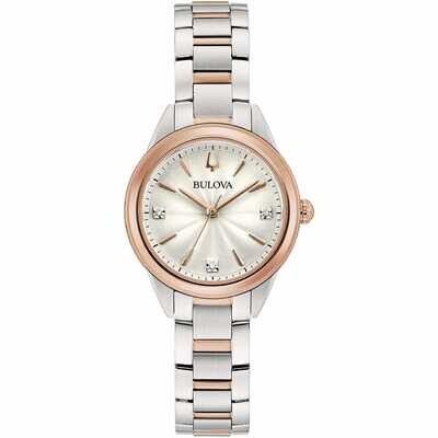 Bulova Sutton Lady Petite Diamond 98P200 orologio per donna