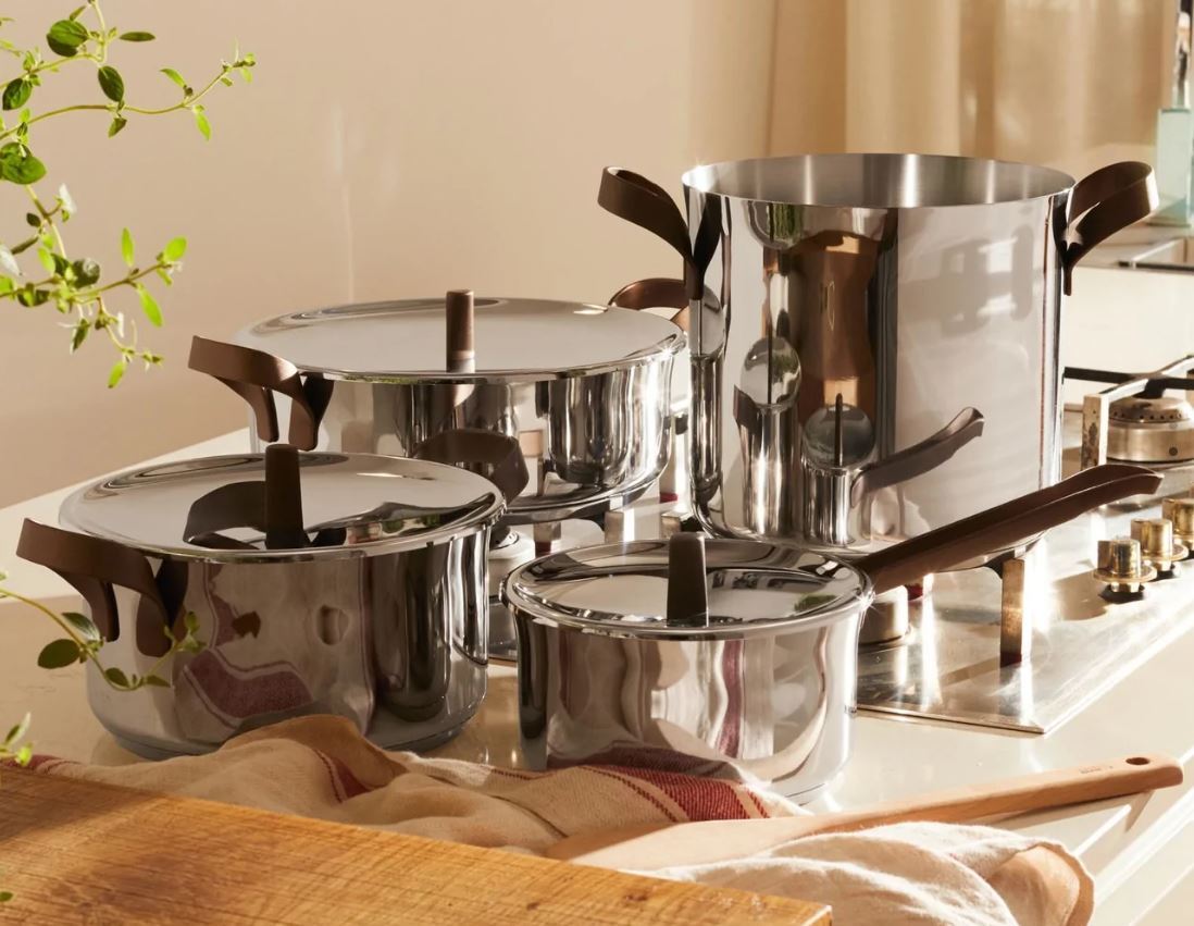 Alessi SET DI PENTOLE 7 PEZZI