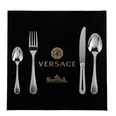 Versace Greca Stainless steel Posto Tavola 4 pezzi