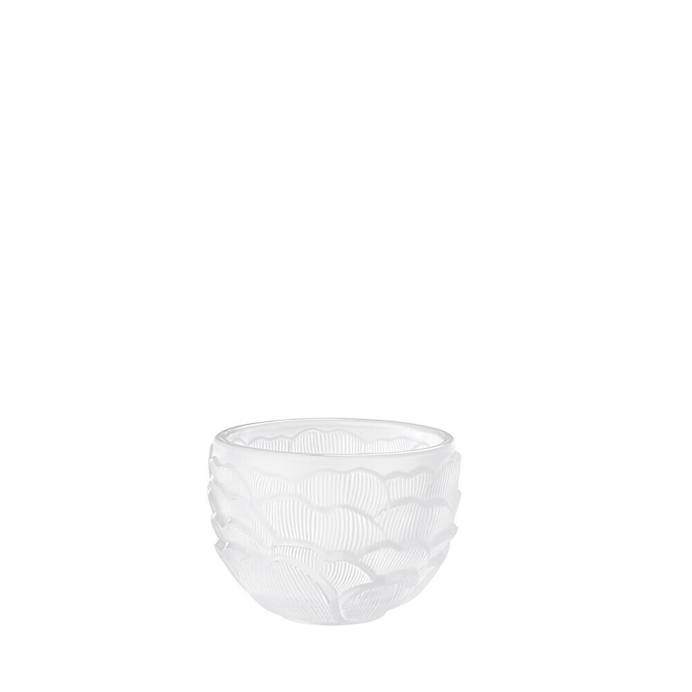 Lalique Pivoine Votive clear crystal
