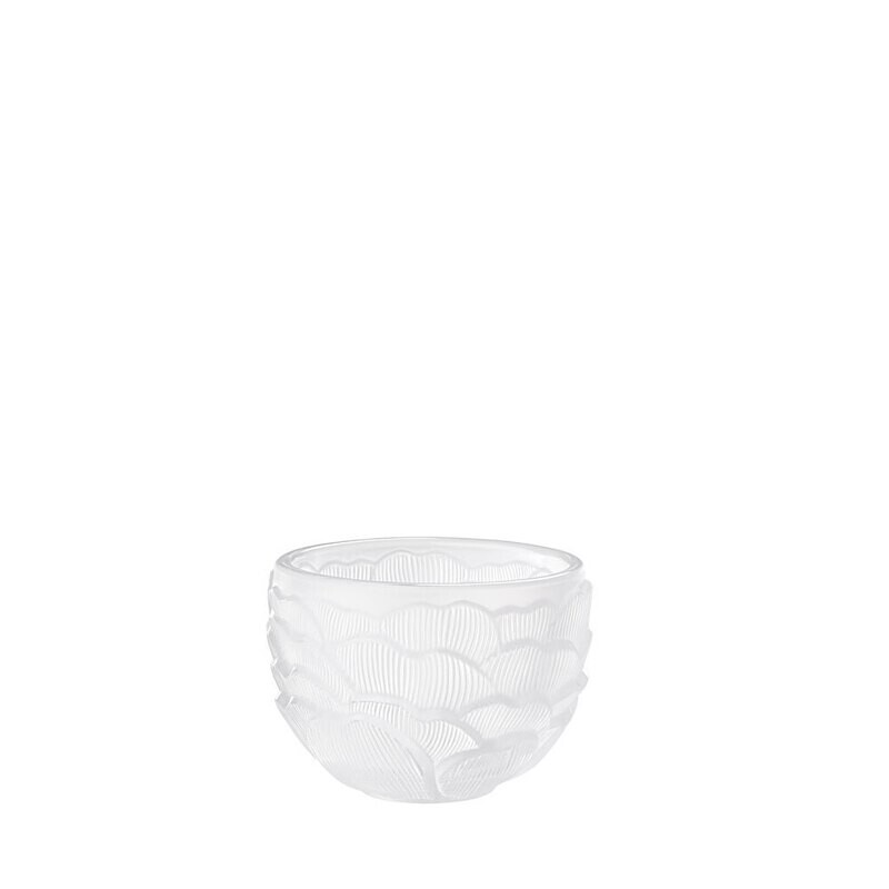 Lalique Pivoine Votive clear crystal