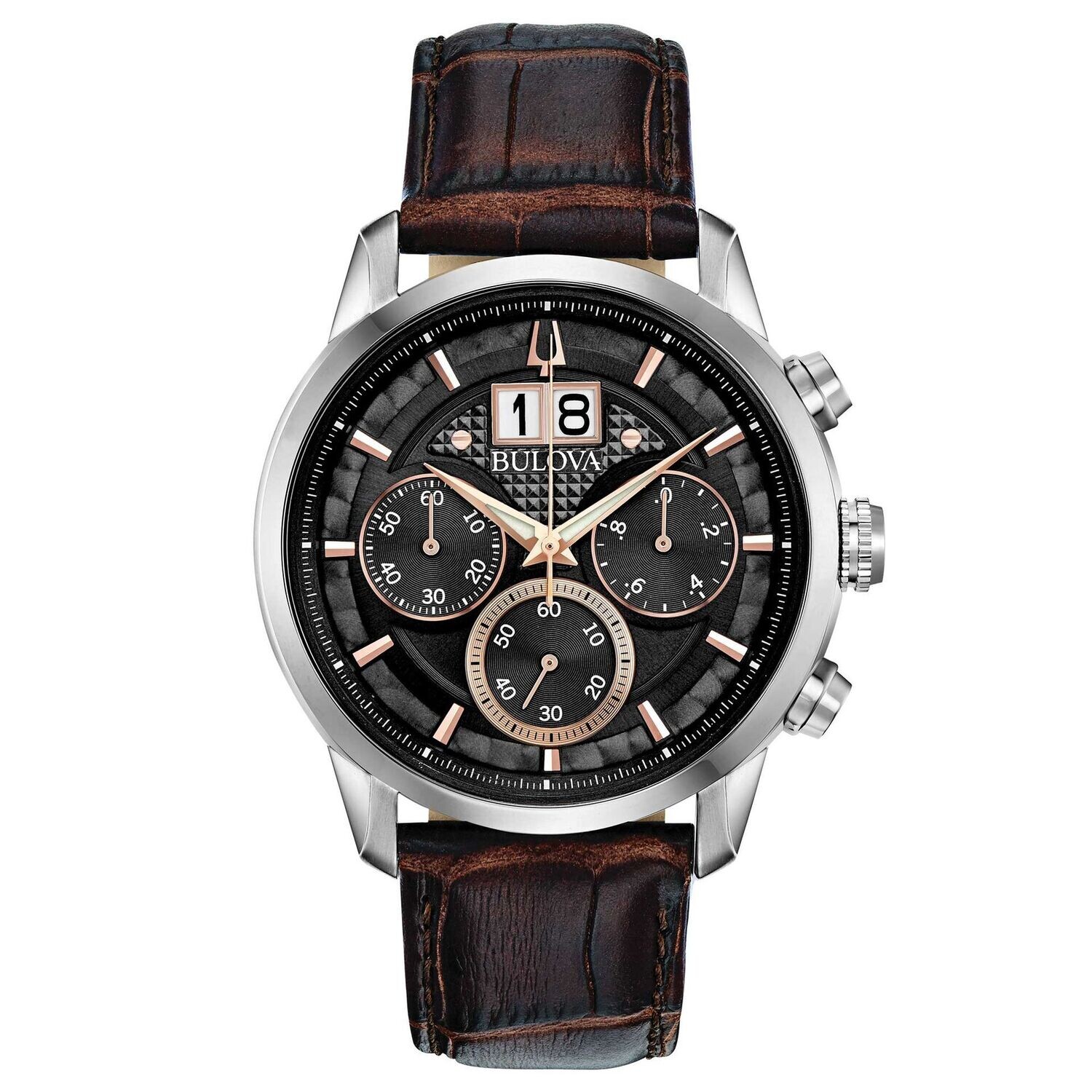 Bulova Sutton Big Date Crono Orologio per uomo 98B311