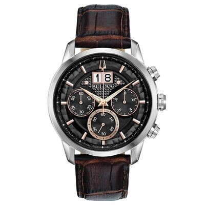 Bulova Sutton Big Date Crono Orologio per uomo 98B311