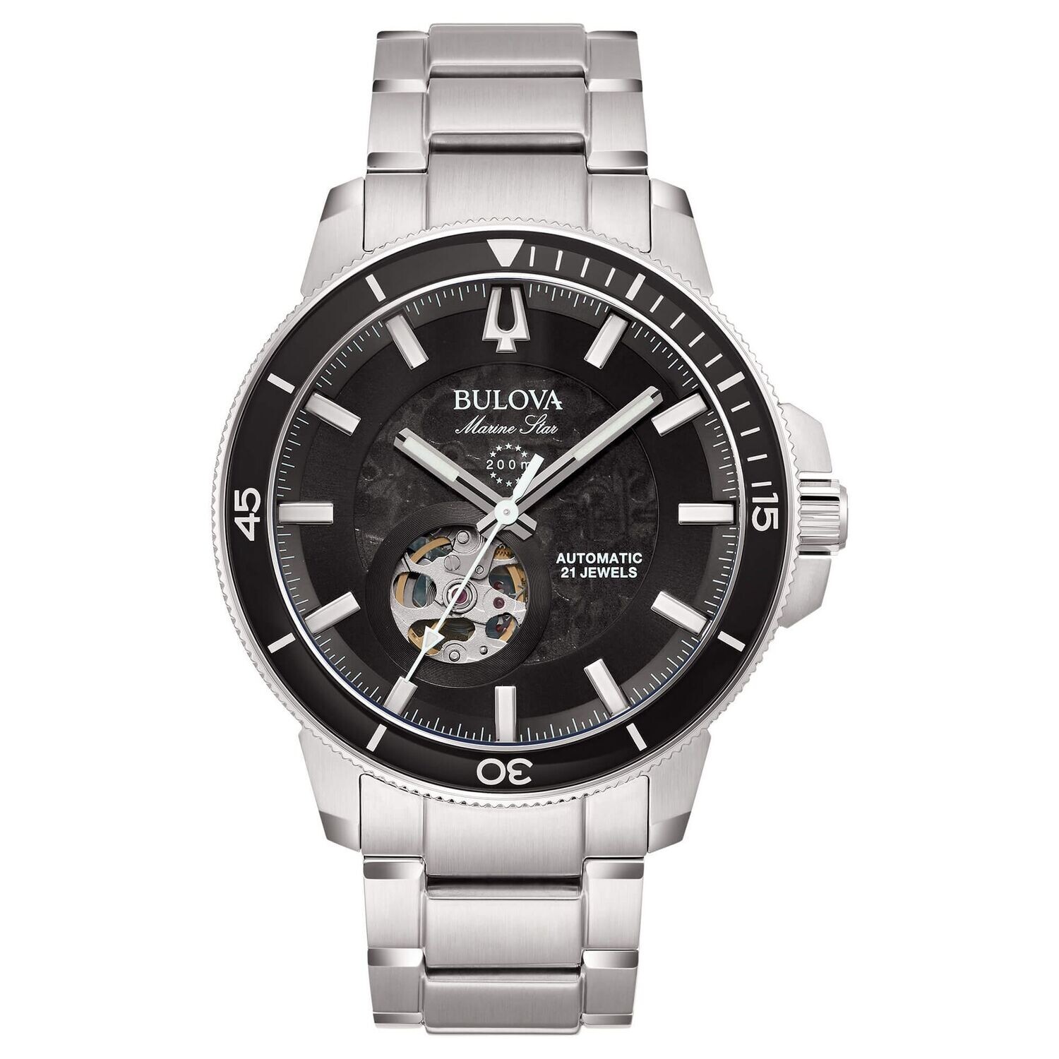 Bulova 96A290 Marine Star Automatic orologio per uomo Bulova 96A290 Marine Star Automatic orologio per uomo