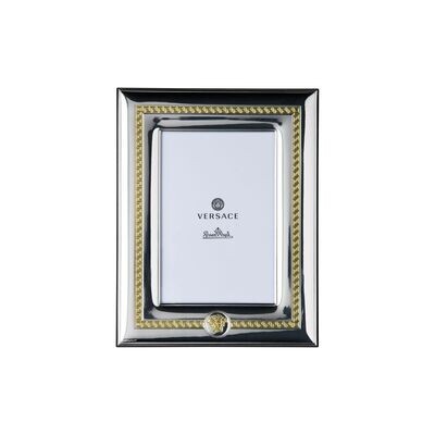 Versace Frames Portafotografie VHF6 - Silver/Gold 10x15 cm Versace Frames Portafotografie VHF6 - Silver/Gold 10x15 cm