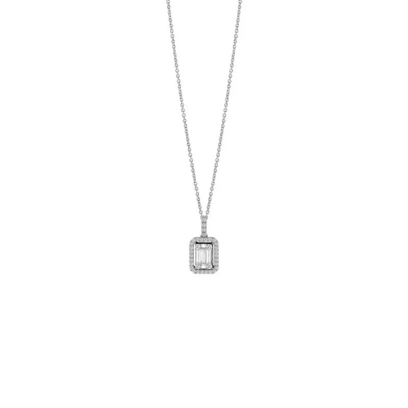Salvini Damiani Linea MAGIA - Collana in oro bianco con diamanti ct. 0.40 Salvini Damiani Linea MAGIA - Collana in oro bianco con diamanti ct. 0.40