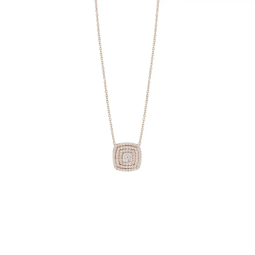 Salvini Damiani Linea BAGLIORI - Collana in oro rosa con diamanti Salvini Damiani Linea BAGLIORI - Collana in oro rosa con diamanti
