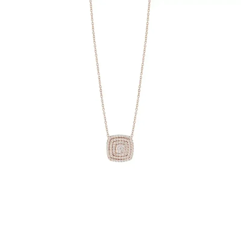 Salvini Damiani Linea BAGLIORI - Collana in oro rosa con diamanti Salvini Damiani Linea BAGLIORI - Collana in oro rosa con diamanti
