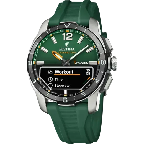 Festina Orologio Ibrido Connected D Verde Festina Orologio Ibrido Connected D Verde