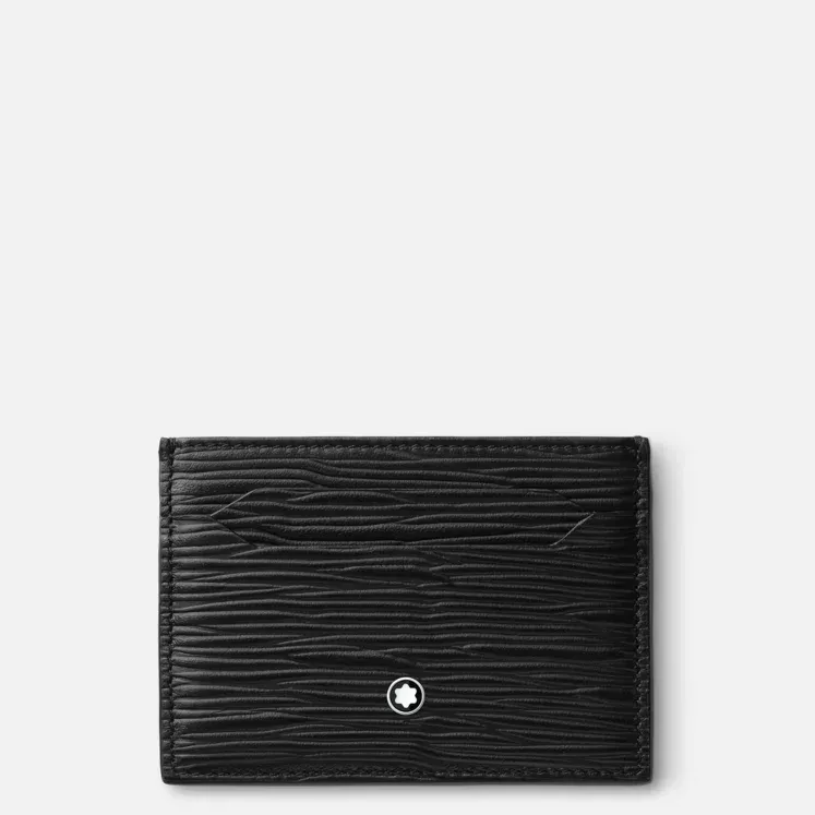 Montblanc Portacarte 5 Scomparti Meisterstück 4810 Nero Montblanc Portacarte 5 Scomparti Meisterstück 4810 Nero
