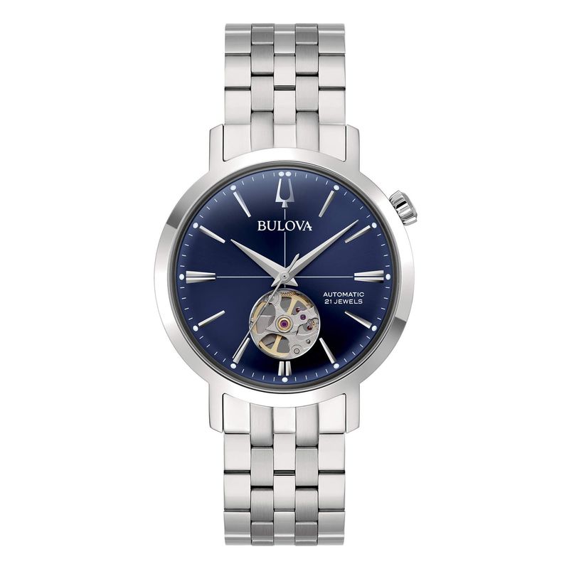 Bulova 96A320 Aerojet Automatic 38mm Blu orologio automatico per uomo Bulova 96A320 Aerojet Automatic 38mm Blu orologio automatico per uomo