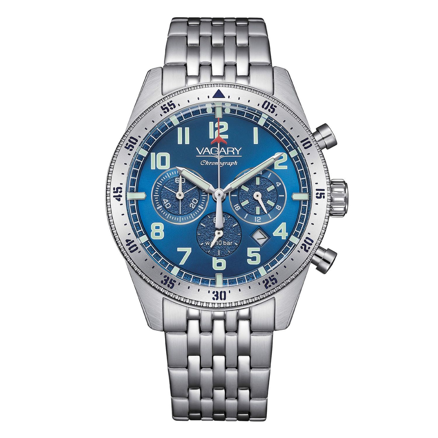 Vagary by Citizen IV2-117-73 FlyBoy Crono Orologio per uomo Vagary by Citizen IV2-117-73 FlyBoy Crono Orologio per uomo