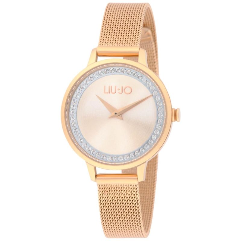 Liu Jo TLJ2589 Orologio Shine Gold Rose Maglia Mesh