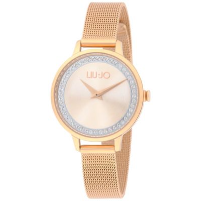Liu Jo TLJ2589 Orologio Shine Gold Rose Maglia Mesh