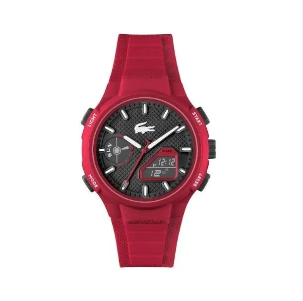 Lacoste LC33 orologio uomo rosso 45 mm 2011368 Lacoste LC33 orologio uomo rosso 45 mm 2011368