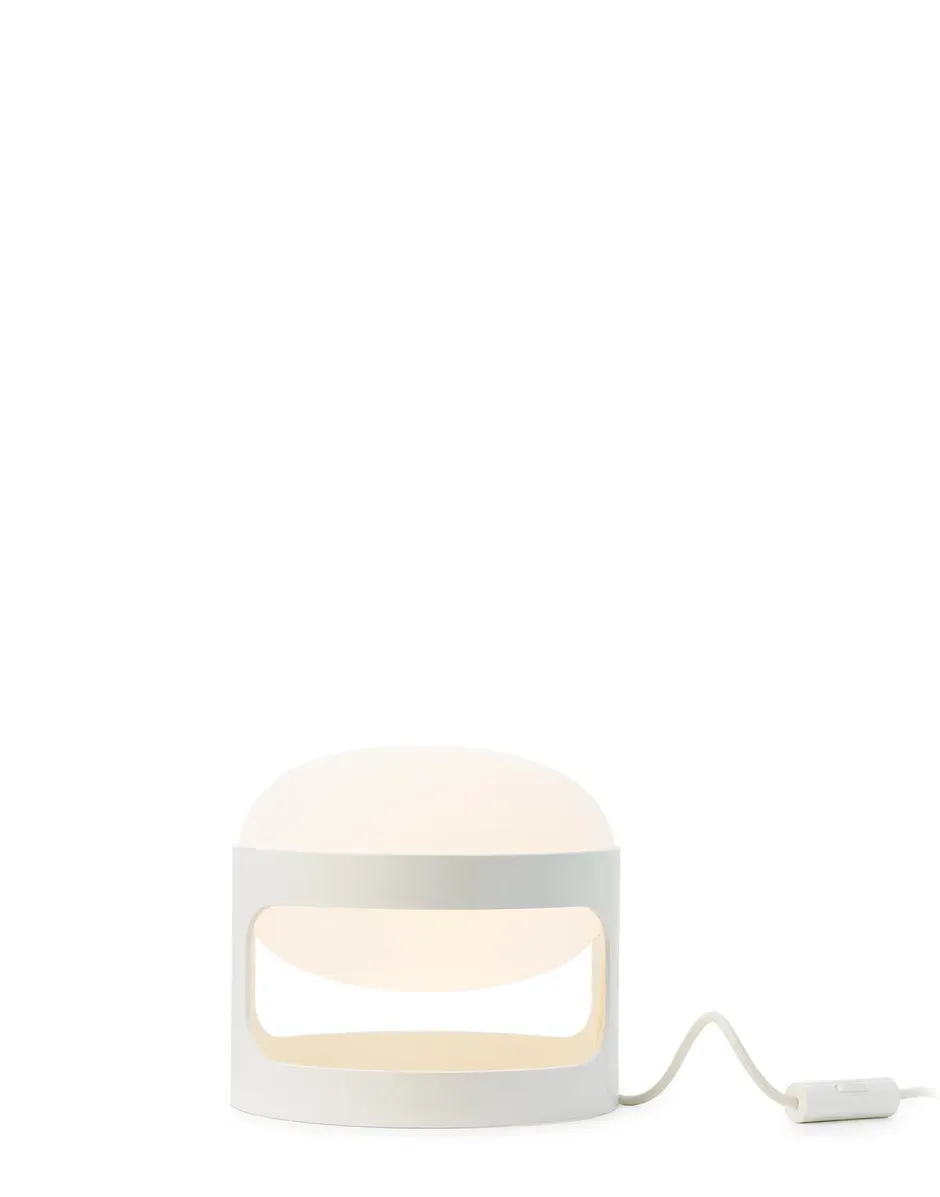 Kartell KD28 Joe Colombo Lampada da tavolo - Vari Colori, COLORAZIONE: Bianco