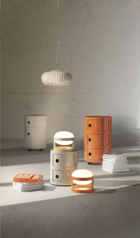 Kartell Mobile Contenitore Componibile New Big 2 elementi - Vari Colori