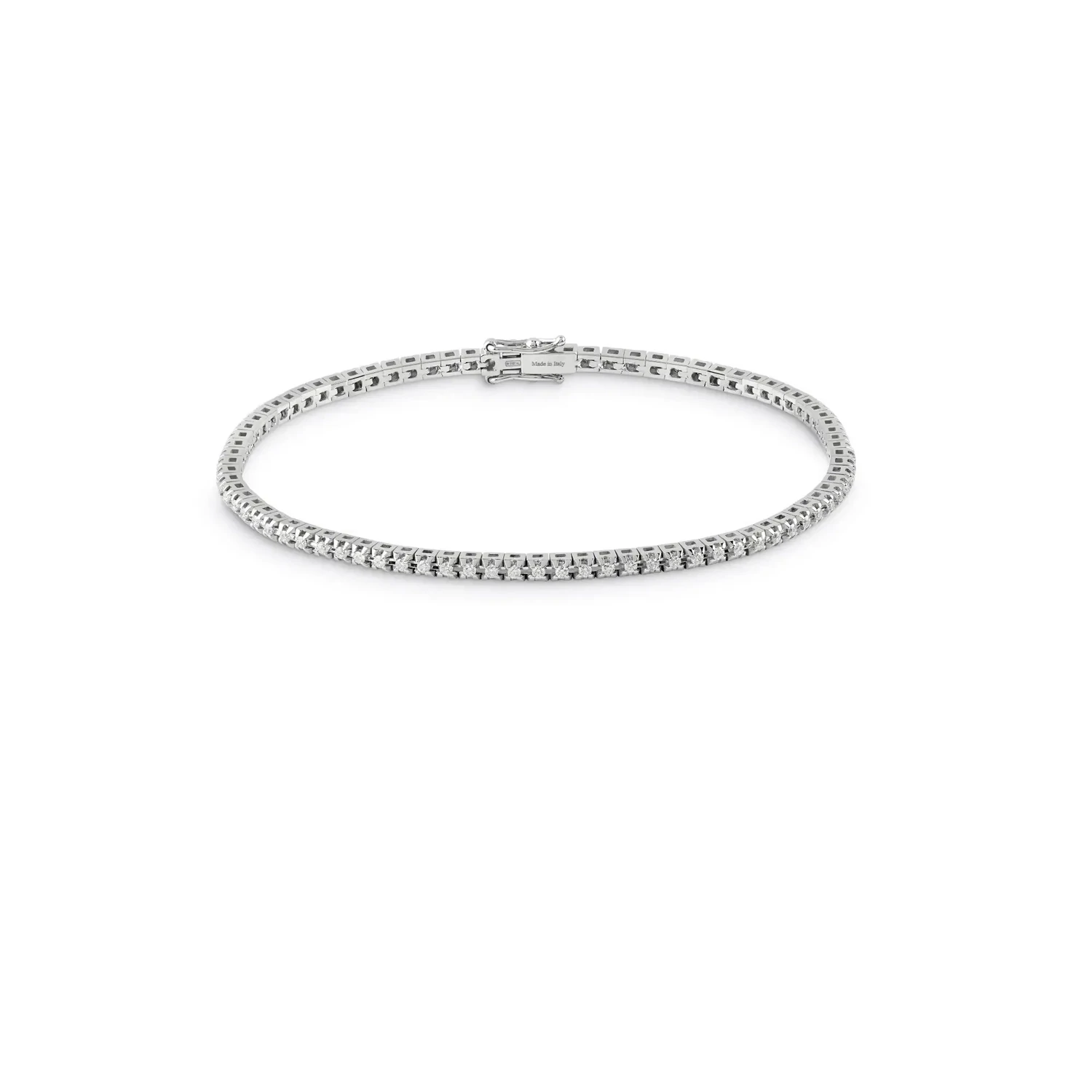 Salvini Damiani Linea BATTITO - Bracciale Tennis/Eternity in oro bianco con diamanti ct. 0.70 Salvini Damiani Linea BATTITO - Bracciale Tennis/Eternity in oro bianco con diamanti ct. 0.70
