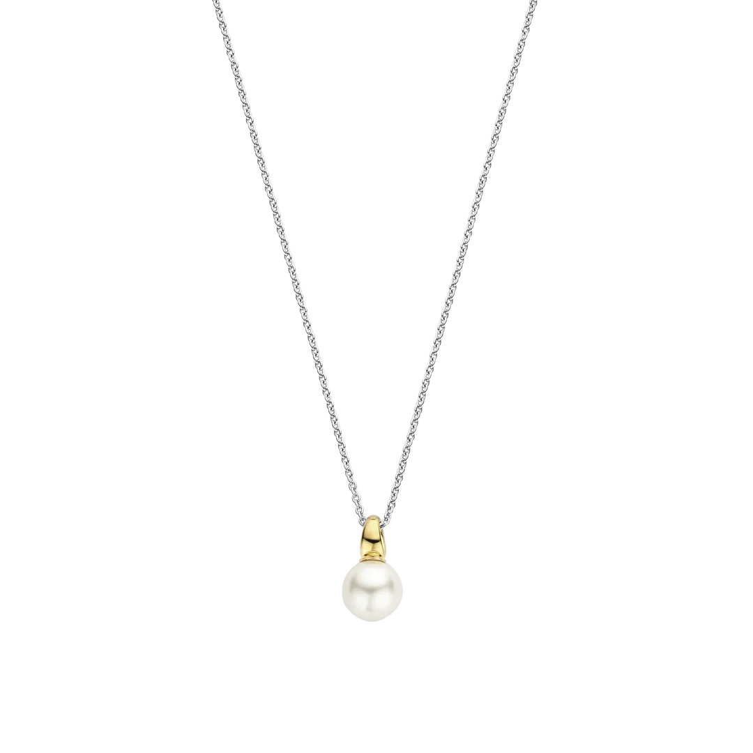 TI SENTO Milano | Collana in argento 925 con ciondolo perla TI SENTO Milano | Collana in argento 925 con ciondolo perla