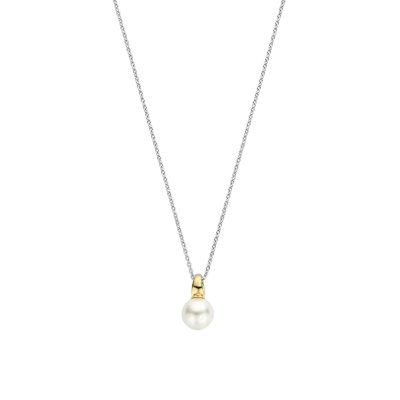 TI SENTO Milano | Collana in argento 925 con ciondolo perla TI SENTO Milano | Collana in argento 925 con ciondolo perla