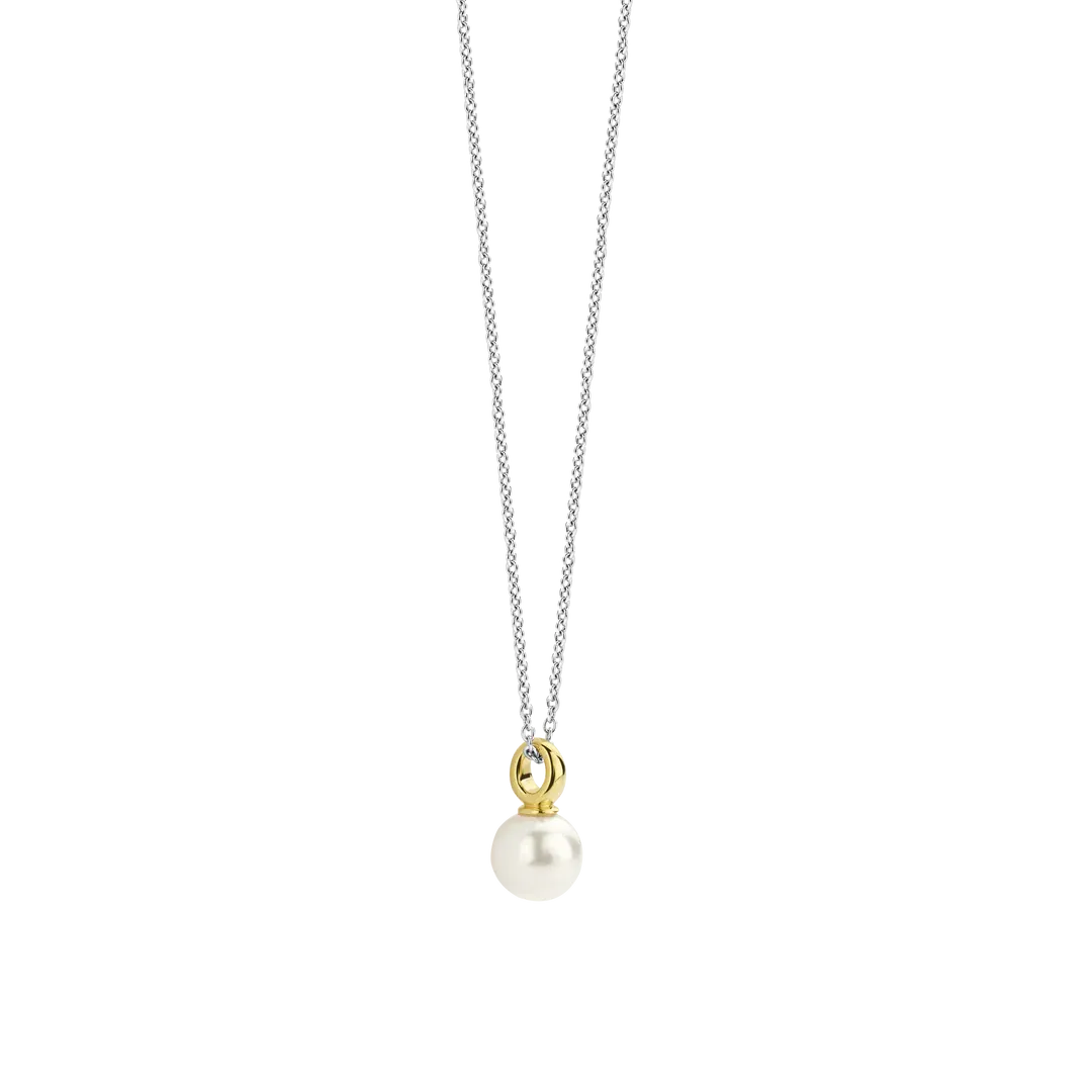 TI SENTO Milano | Collana in argento 925 con ciondolo perla