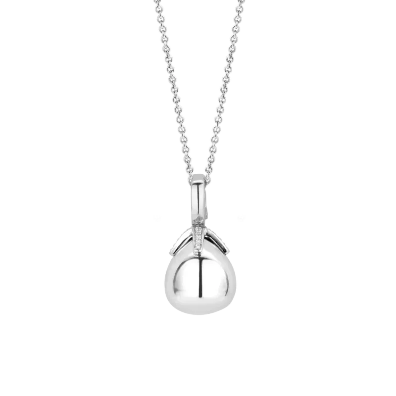 TI SENTO Milano | Collana in argento 925 con pendente bocciolo