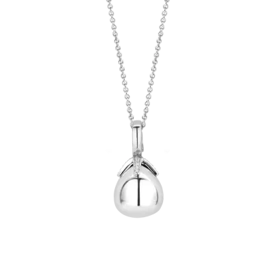 TI SENTO Milano | Collana in argento 925 con pendente bocciolo