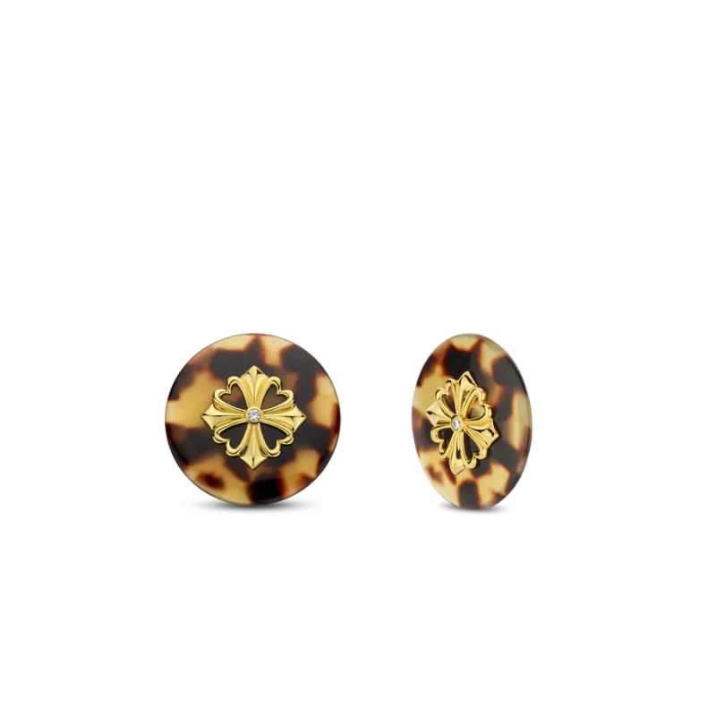 TI SENTO Milano | Orecchini effetto occhio di tigre in argento 925 placcato oro giallo TI SENTO Milano | Orecchini effetto occhio di tigre in argento 925 placcato oro giallo