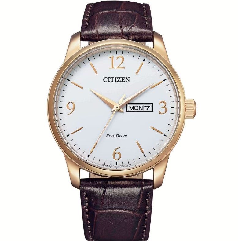 Citizen BM8553-16A Classic pelle marrone orologio eco-drive per uomo Citizen BM8553-16A Classic pelle marrone orologio eco-drive per uomo