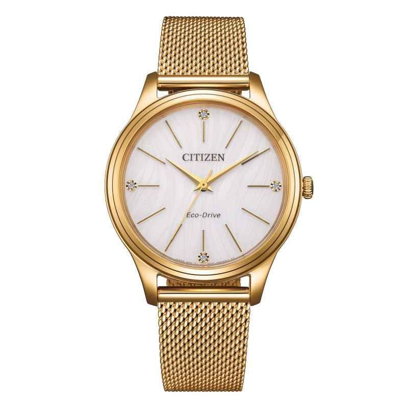 Citizen EM1222-87A Orologio solo tempo eco-drive donna Citizen EM1222-87A Orologio solo tempo eco-drive donna
