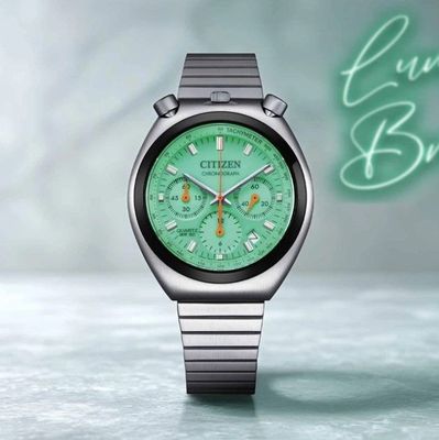 Citizen Bull Head The Luminous Brothers AN3660-73X Orologio Tsuno Chrono al quarzo | Limited Edition Citizen Bull Head The Luminous Brothers AN3660-73X Orologio Tsuno Chrono al quarzo | Limited Edition