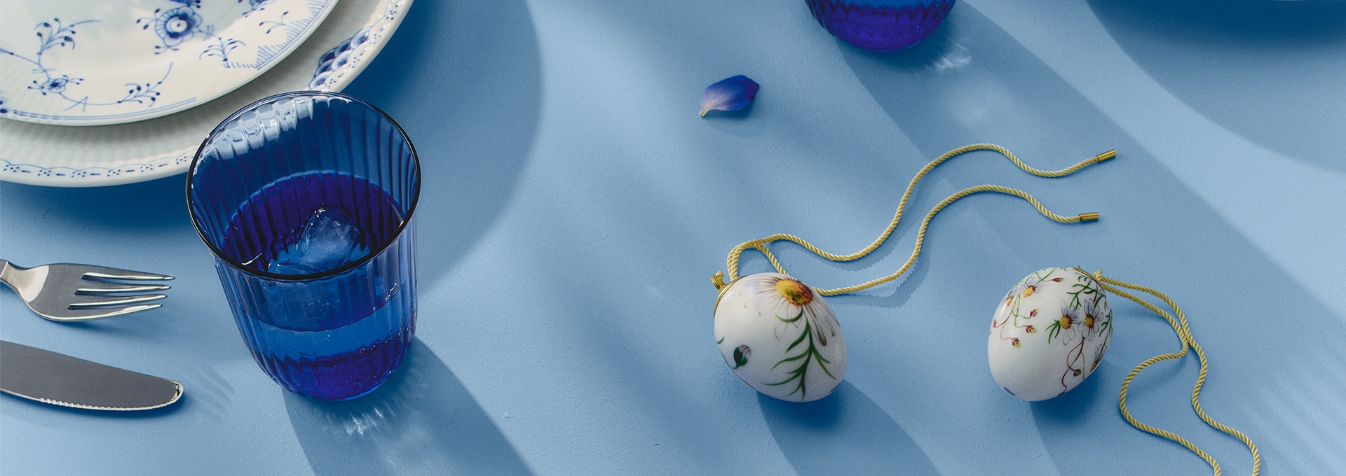 Royal Copenhagen Heartsease Mini Eggs 2026 5 cm 2 pezzi