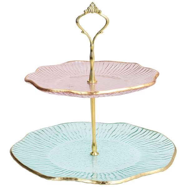 Andrea Fontebasso 1760 by Tognana Alzata 2 ripiani Galassia Lilla/Azzurro