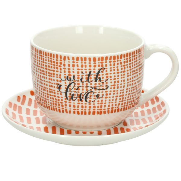 Andrea Fontebasso 1760 by Tognana Tazza Mug With Love Cozy Breakfast