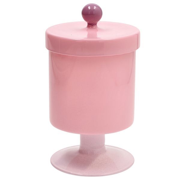 Andrea Fontebasso 1760 by Tognana Barattolo Alzata rosa Galassia 17 cm Galassia