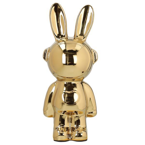 Andrea Fontebasso 1760 by Tognana Salvadanaio 28 cm Rabbit Oro