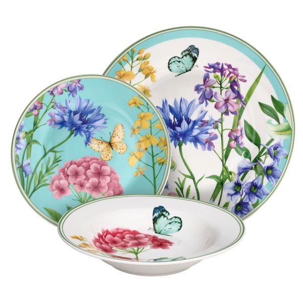 Andrea Fontebasso 1760 by Tognana Servizio di Piatti Atollo Jade 18 pezzi