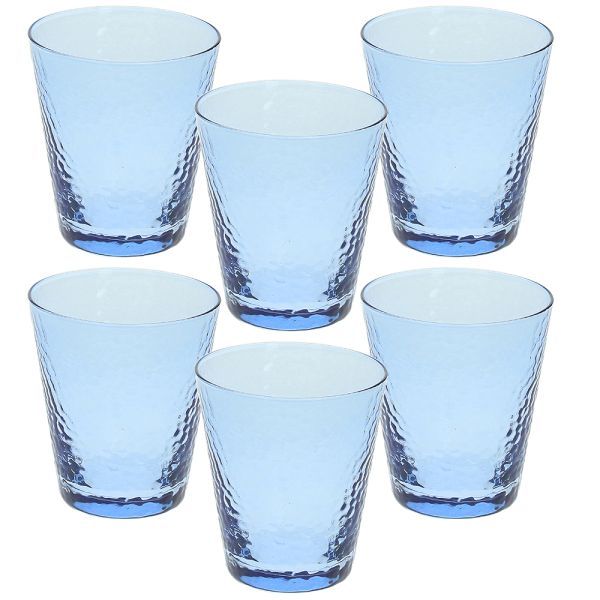 Andrea Fontebasso 1760 by Tognana Set 6 Bicchieri Blu/Azzurro Alice