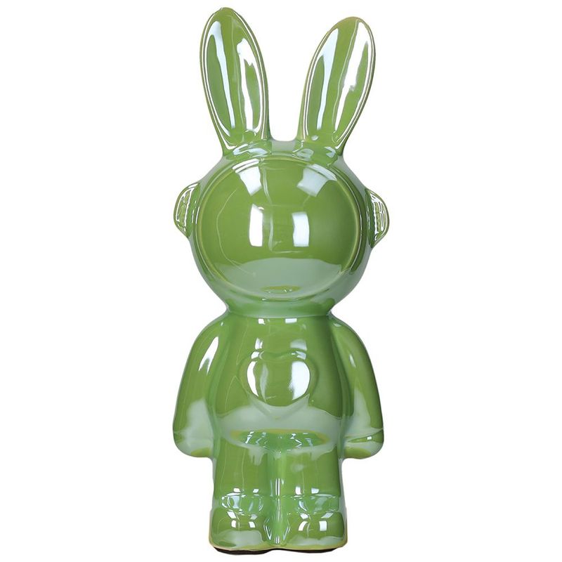 Andrea Fontebasso 1760 by Tognana Salvadanaio 28 cm Rabbit Verde