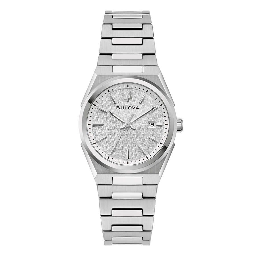 Bulova 96M176 Lady Classic Bianco orologio per Donna