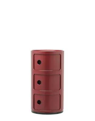 Kartell Contenitore Componibile New Colors 3 elementi Bordeaux Kartell Contenitore Componibile New Colors 3 elementi Bordeaux