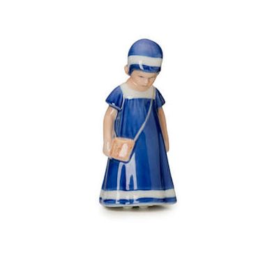 Royal Copenhagen Elsa con vestitino blu Royal Copenhagen Elsa con vestitino blu