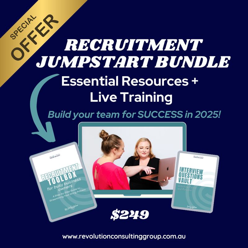 Recruitment Jumpstart Bundle: Simplify Hiring with Proven Tools & Training