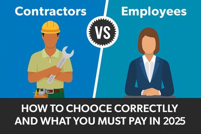Contractors vs Employees: How to Choose Correctly and What You Must Pay in 2025 - Online Workshop