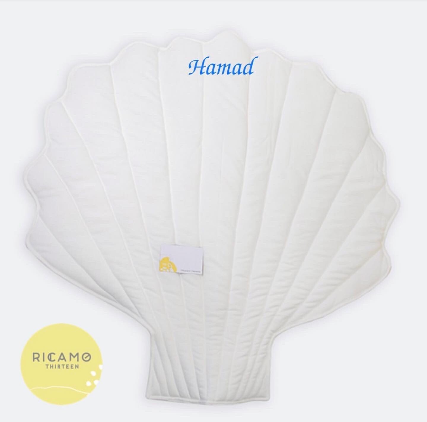 Baby boy shell play mat