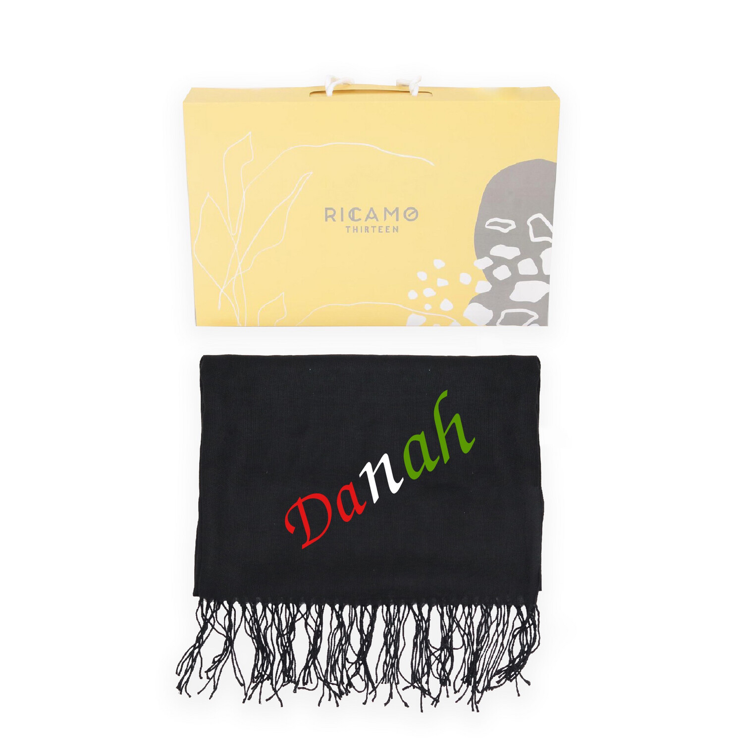 Black Woman Scarf
