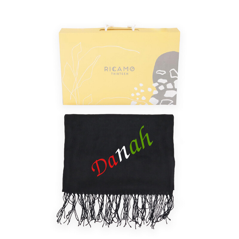 Black Woman Scarf
