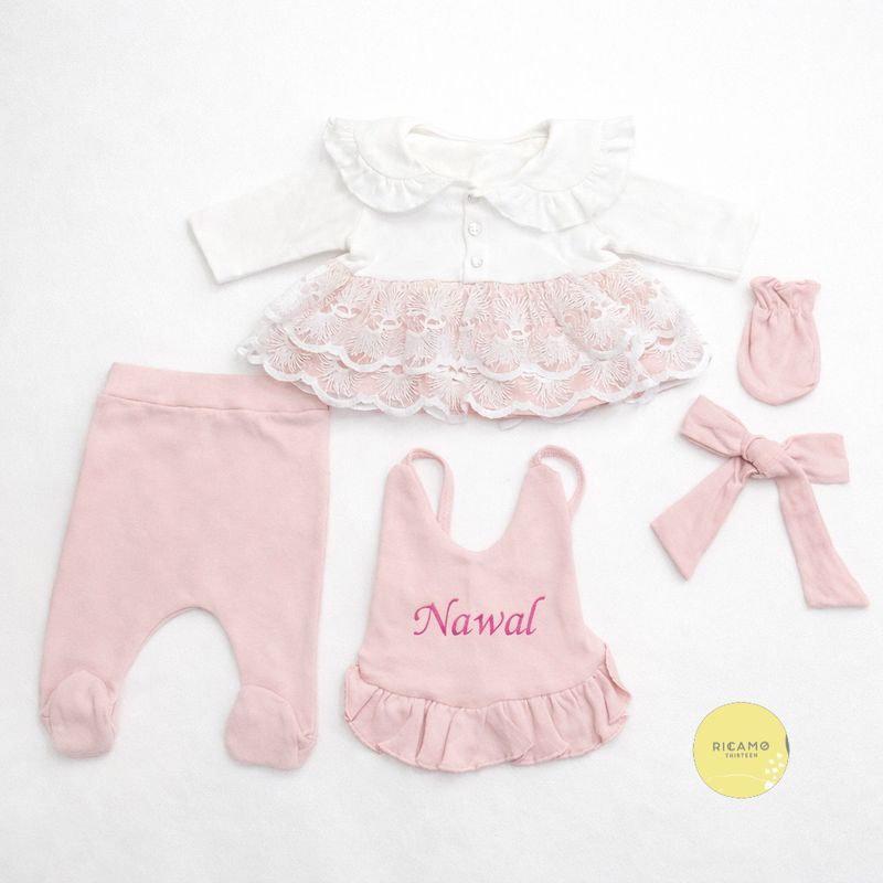 Pink Baby Girl Set